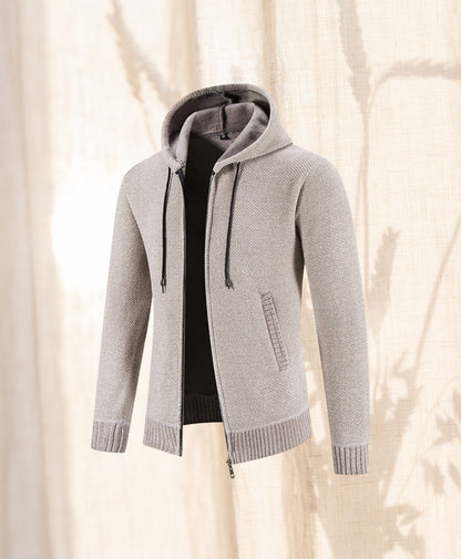Velour Sweater Zip | Slank Cardigan