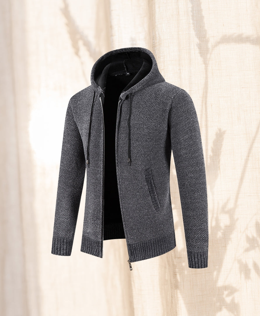 Velour Sweater Zip | Slank Cardigan