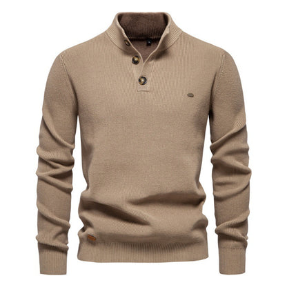 Niko | Classic Button Pullover
