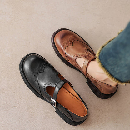 Frida™ – Komfortable Mary Jane Sko med Klassisk Elegance