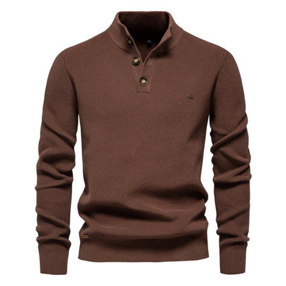 Niko | Classic Button Pullover