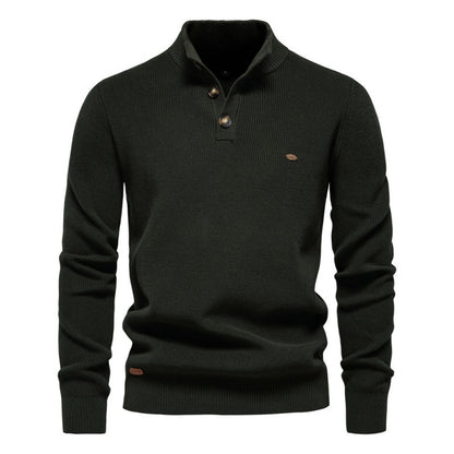 Niko | Classic Button Pullover