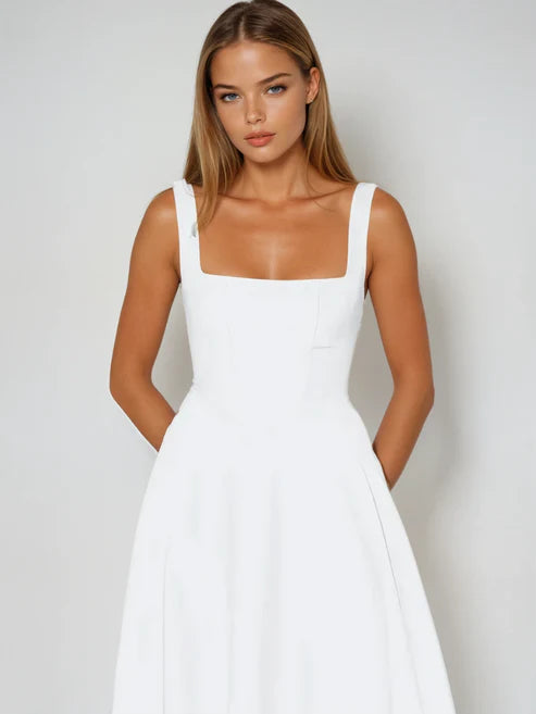 Scarlett | Midikjole med Elegance